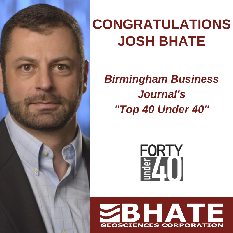 Josh Bhate Birmingham Business Journal's Top 40 Under 40 • BHATE